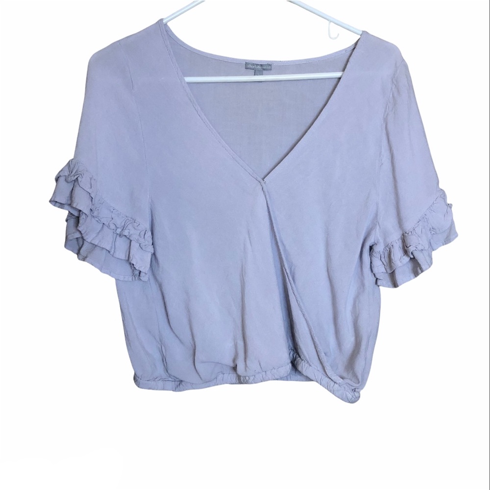 Charlotte Russe crop top size large